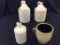 Lot of 4 Stoneware Pieces Including 2-