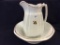 England Ironstone Tea Leaf Pitcher