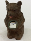Iron Bear Bank (Approx. 6 1/2 Inches Tall)
