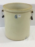 6 Gal Stoneware Crock (Some Imperfections)