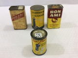 Lot of 4 Tins Including