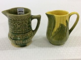 Lot of 2 Sm. Stoneware Pitchers Including
