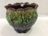 Un-Marked Pottery Jardinere (Approx. 8 1/2 Inches