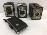 Lot of 4 Old Cameras Including