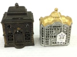 Lot of 2 Iron Bank Building Banks