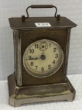 Sm. German Made Bedroom Clock w Key