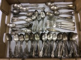 Very Lg. Group of Ornate & Various Silver Plate