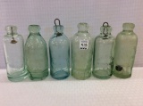 Lot of 6 Old Bottles-All Marked Milwaukee, WI