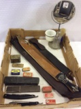 Group of Shaving Collectibles Including