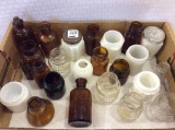 Group of Various Old Bottles Including