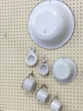 Lot of 7 White Porcelainware