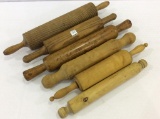 Lot of 6 Primitive Rolling Pins