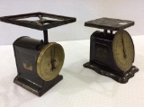 Lot of 2 Scales Including One w/ Flag & Eagle