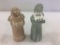 Lot of 2 Isabel Statues Including Girl