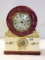 Victorian Porcelain Design Clock by Sessions