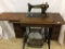 Singer Treadle Sewing Machine w/ Cabinet