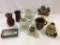 Lot of 9 Mostly Pottery Pieces Including Sm.