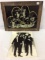Painted on Glass Picture of Beatles