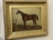 Ornate Framed Signed Horse Painting