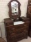 Antique Walnut Dresser w/ Hanky Boxes,