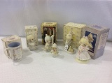 Lot of 6 Precious Moments Figurines & Mug