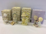 Lot of 4 Precious Moments Figurines w/