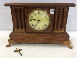 Gilbert Keywind Mantle Clock
