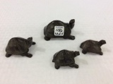 Lot of 4 Ironwood Turtles