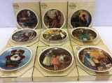 Lot of 9 Knowles Norman Rockwell Mothers