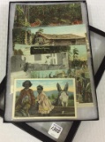 Lot of 9 Postcards Including 6 Black Memorabilia