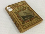 1912 Copyright Sinking of the Titantic Book