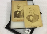 Photo Cards of US Grant & James G Blaine