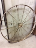 Lg. Primitive Metal Wheel