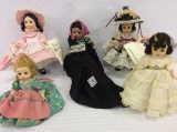 Lot of 5 Sm. Madame Alexander Dolls