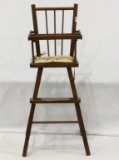 Wood Doll High Chair