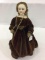 Bisque Doll, (One hand has slight chipped fingers)