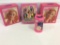 Lot of 4 Contemp Barbie Cases
