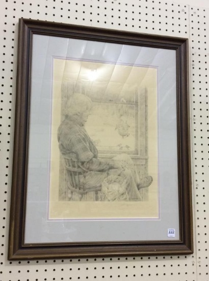 Contemp. Framed Signed & Numbered
