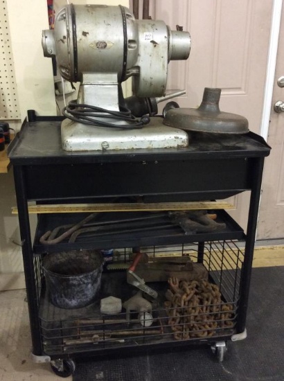 Lg. Heavy Duty Cart w/ Commerial