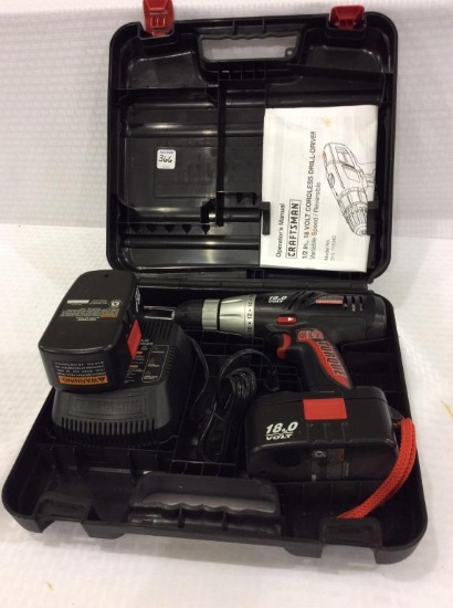 Craftsman 18 Volt Cordless Drill/Driver