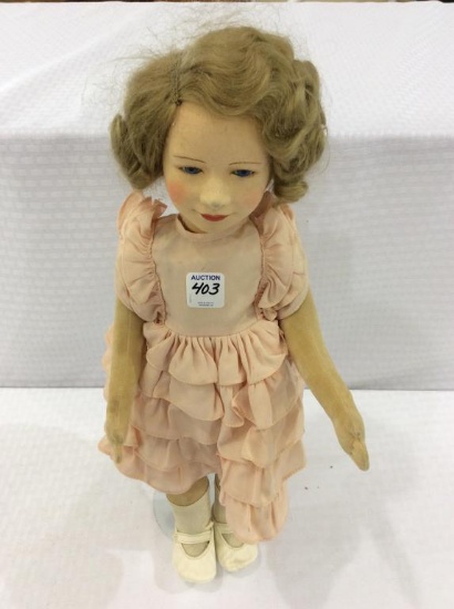 Vintage Royal Child Doll, England, 18" Tall