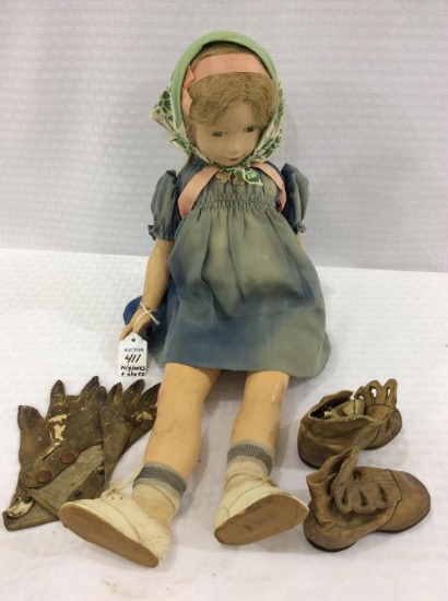 Vintage Effanbee Doll, Approx 20" Tall and