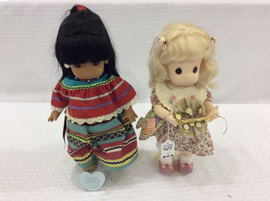 Lot of 2 Precious Moments Dolls