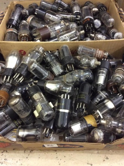 Box w/ 100's of Various Size Tubes