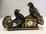 Bird Design Wind Up Clock