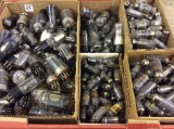 Lg. Box w/ Over 100 Various Radio Tubes