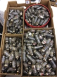 Box w/ 100's Of Sm. Size Radio Tubes