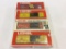 Lot of 4 Lionel O-Gauge Cattle Cars in Boxes