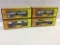 Lot of 4 Rail King O Gauge Flat Cars in Boxes