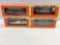 Lot of 4 Lionel O Gauge Train Cars in Boxes